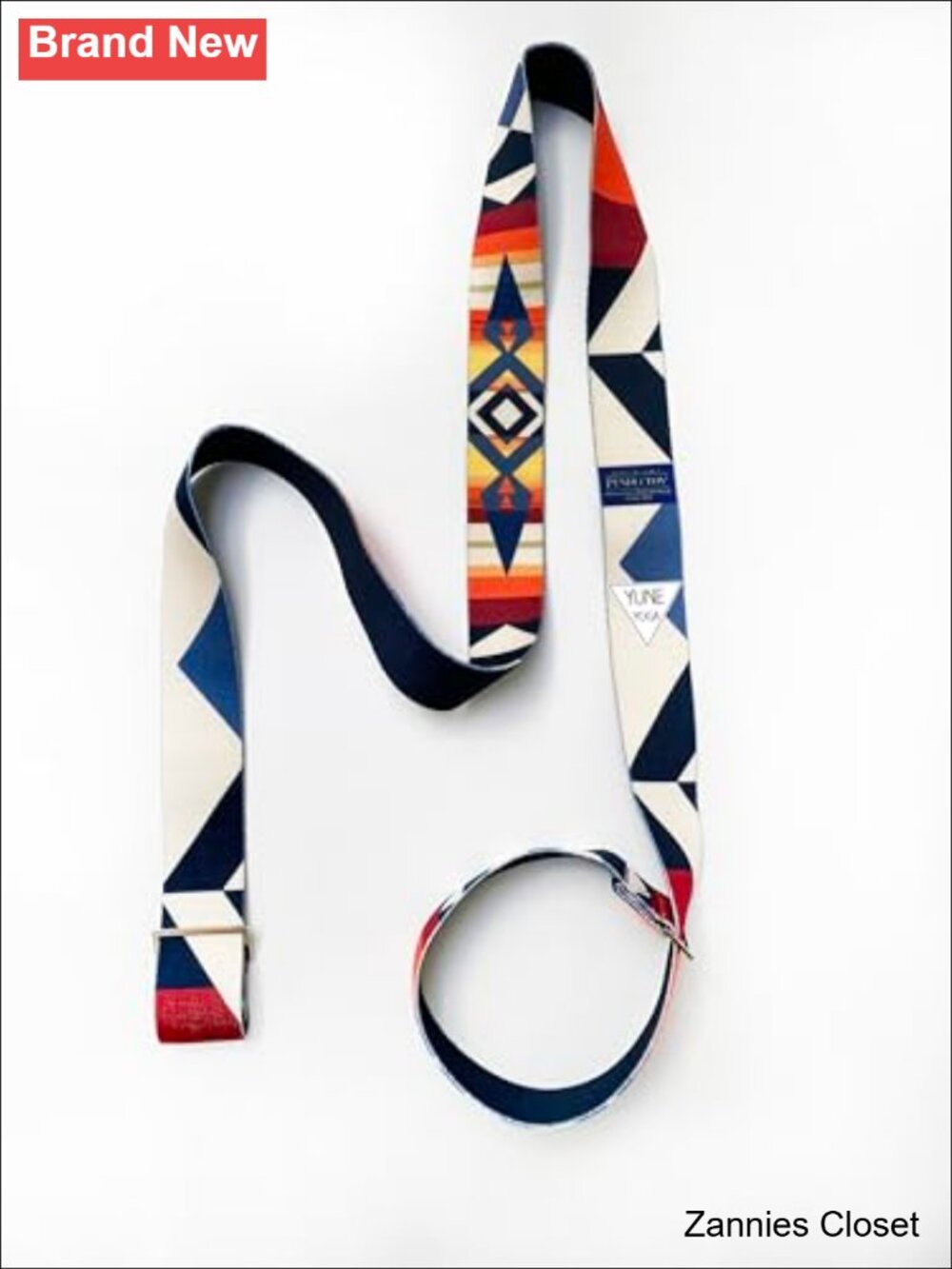 ✨ Yune Yoga x Pendleton 100% Cotton Yoga Strap 64.5in Mat Carrier